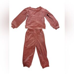 Soma Kids weekend Two-Piece Set in Dusty Rose